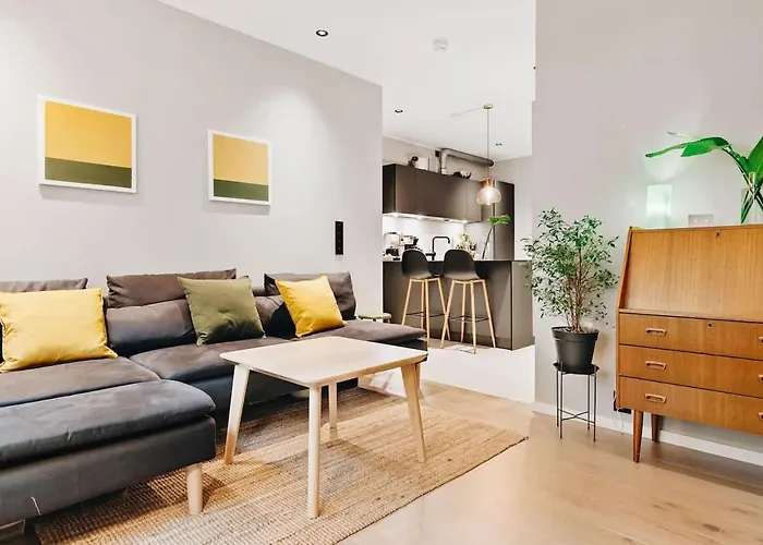 דירה Dinbnb Private Terrace L 700 M To Bryggen L Modern ברגן